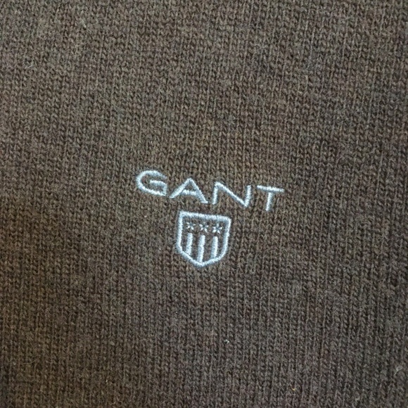 Gant extra fine lambswool sweater (S), Brown - Picture 3 of 4